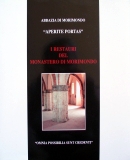 copertina del testo 'I restauri del monastero di Morimondo'