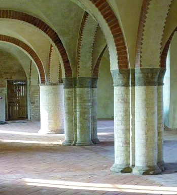 colonne terminali nella sala di lavoro