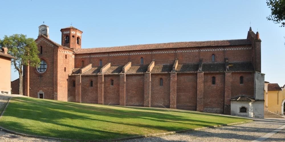 prospetto nord della chiesa abbaziale